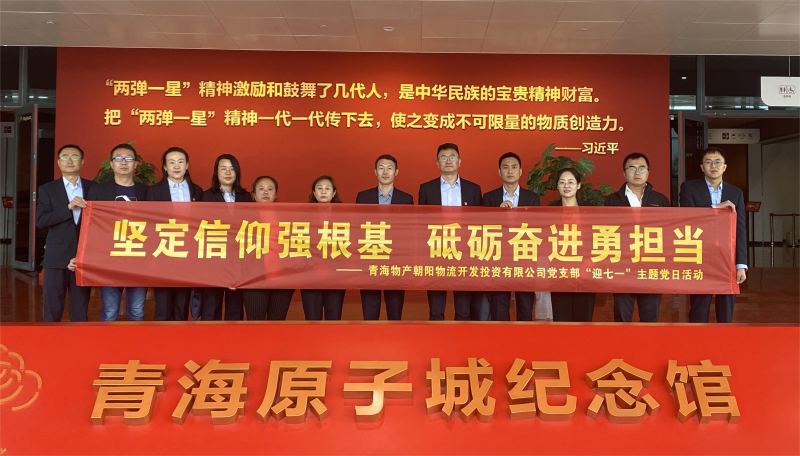 堅定信仰強(qiáng)根基，砥礪奮進(jìn)勇?lián)?dāng) 朝物開投公司黨支部開展迎“七一”主題黨日活動