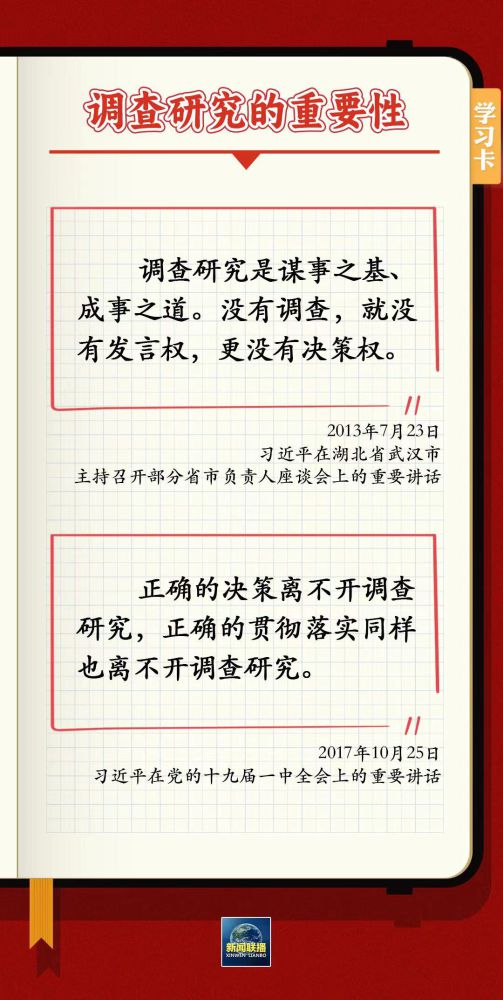 學習卡丨如何深入調(diào)查研究？跟總書記學習“五字訣”