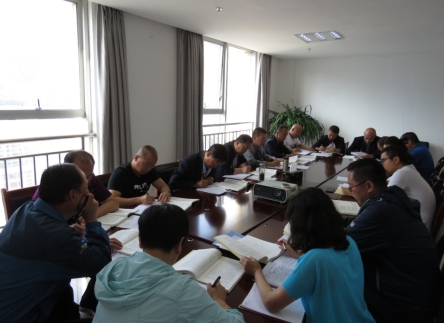 配送公司黨委召開“不忘初心、牢記使命”主題教育學習交流會